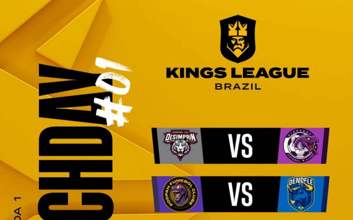 Kings League Brasil inicia segundo split com novas estrelas e mudan&ccedil;as entre os clubes