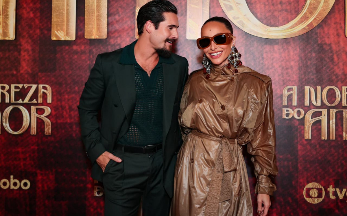 Nicolas Prattes e Sabrina Sato