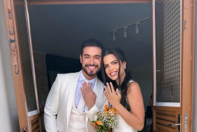 Sidney Sampaio se casa com médica: 'Não existia outra possibilidade'