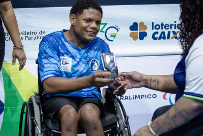 Talento de Macaé brilha no basquete adaptado e atleta de 14 anos é convocado para treino da Seleção Brasileira