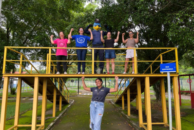 Ordem Pública de Volta Redonda inicia Semana da Mulher com visita do GAPC à Minicidade do Trânsito