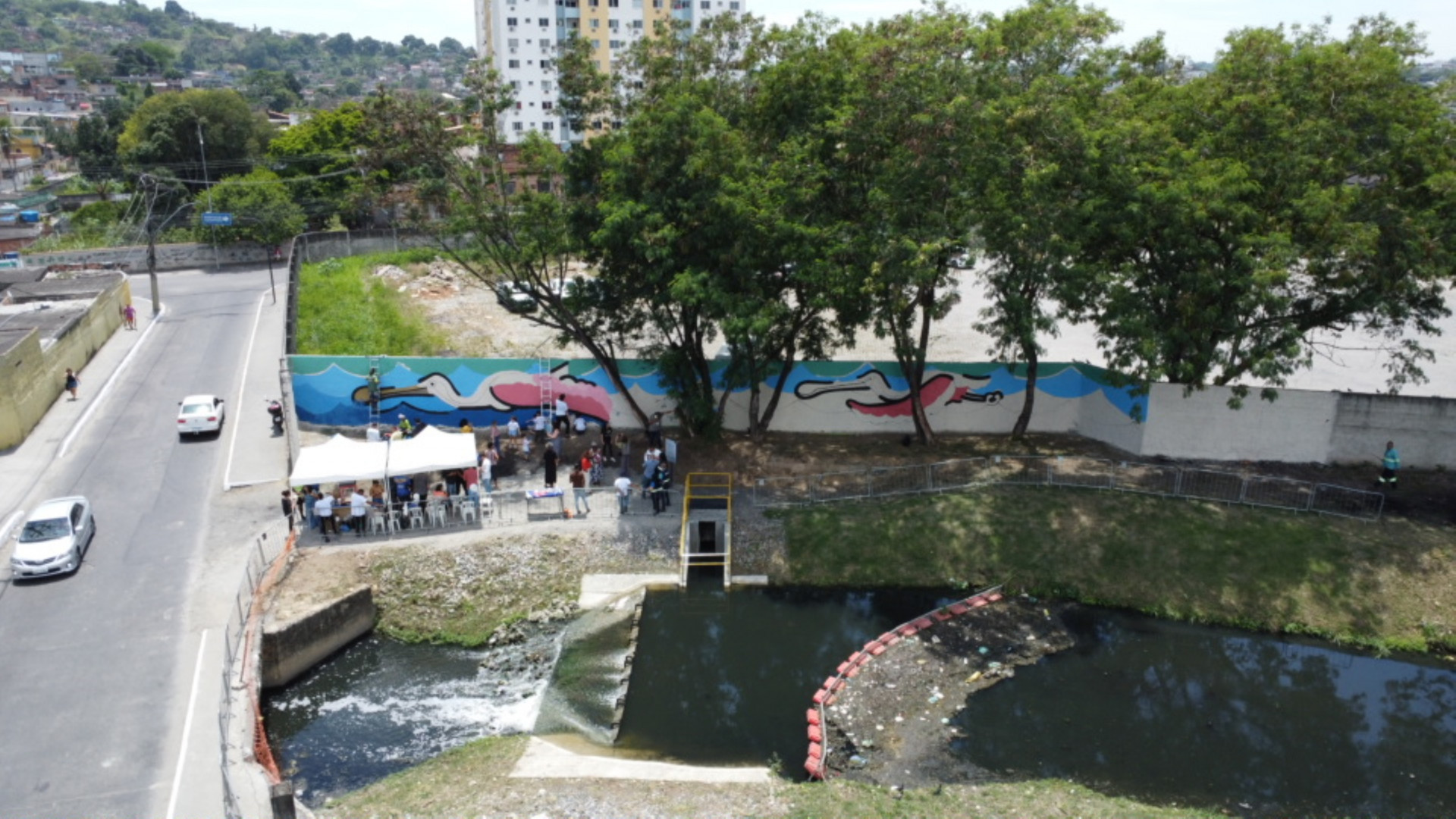 Coletor em Tempo Seco (CTS), em Imboaçu - Divulgação/Águas do Rio