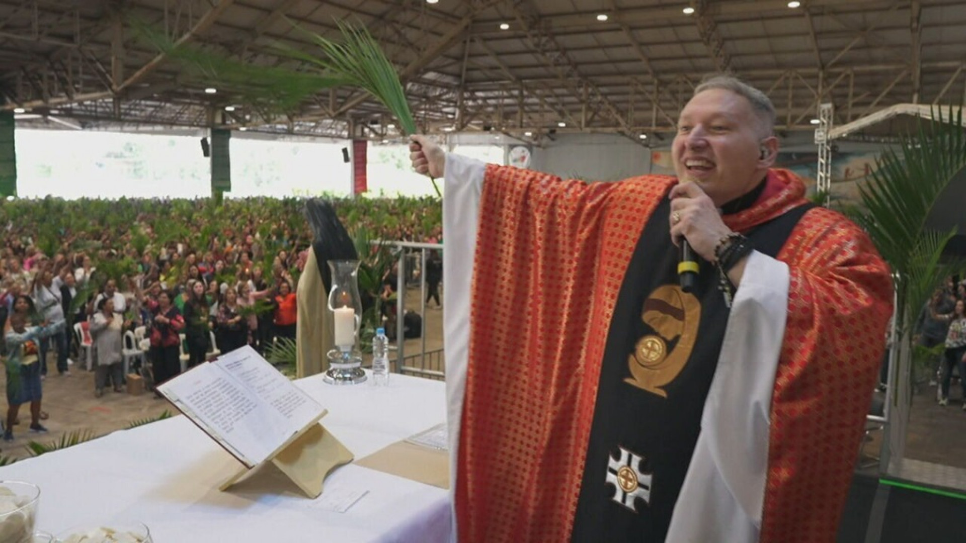 Padre Marcelo Rossi - Reprodução/TV Globo