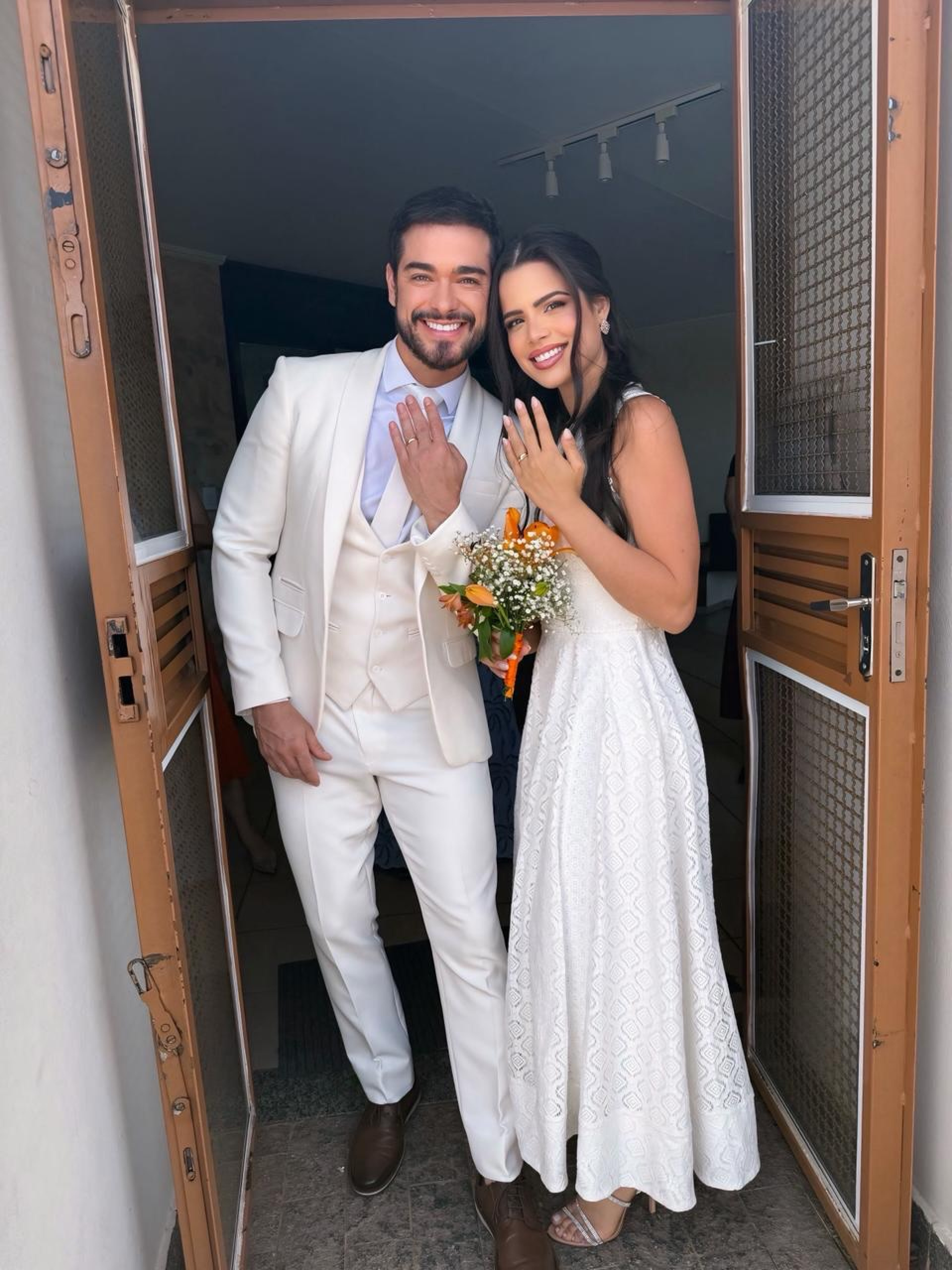 Sidney Sampaio se casa com médica Luana Sales - Reprodução do Instagram