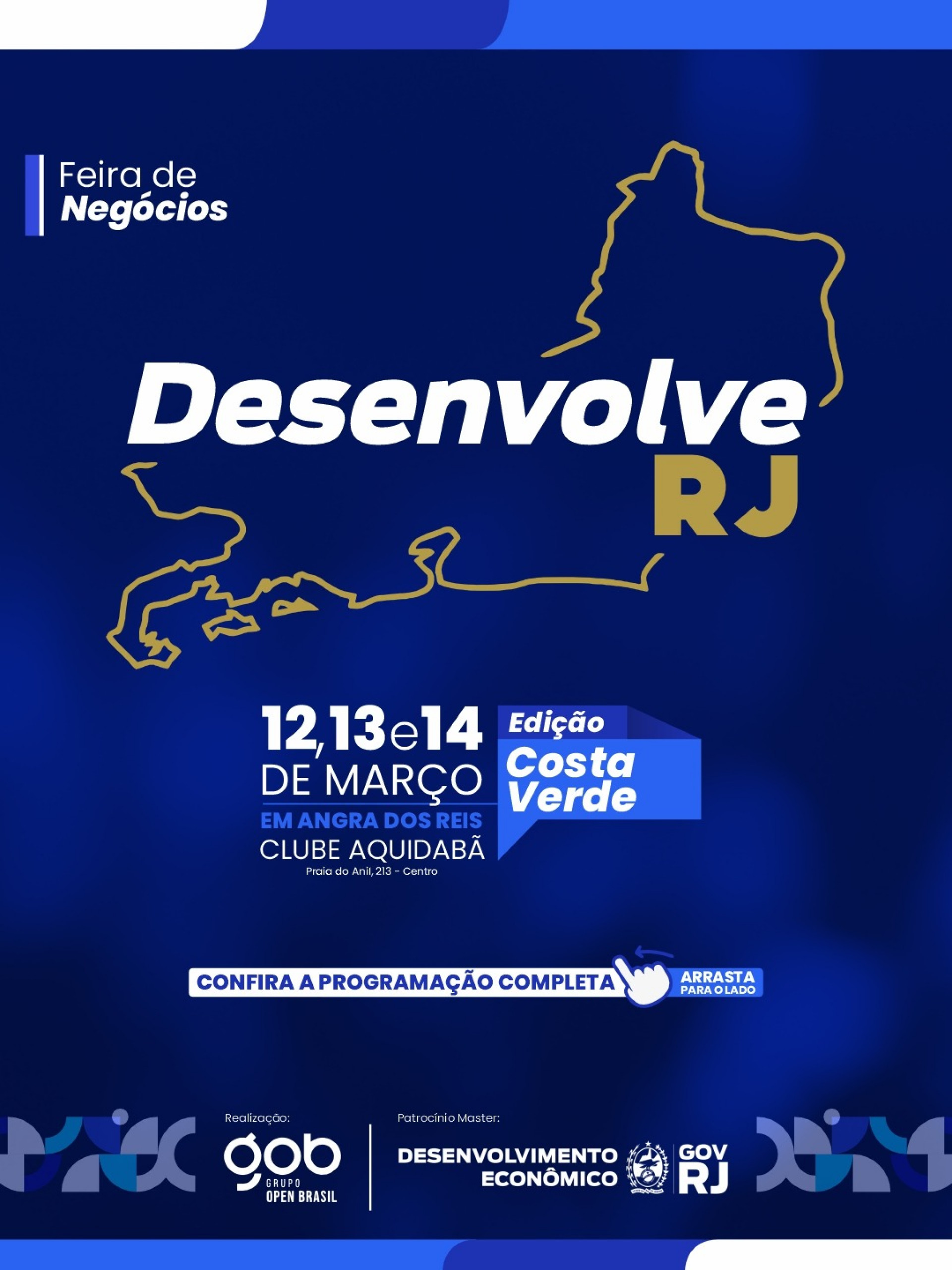 Angra é o segundo município no Estado e o primeiro da costa verde, a sediar o evento da agenda 2026