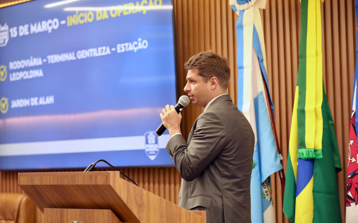 Brenno Carnevale, secretário Especial de Segurança Urbana - Beth Santos/Força Municipal