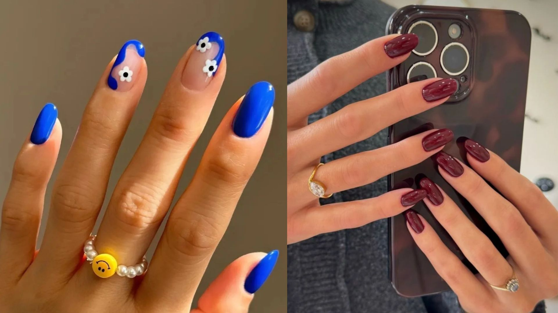 Das mais discretas &agrave;s mais ousadas, essas inspira&ccedil;&otilde;es mostram como apostar em cores nas unhas - Reprodu&ccedil;&atilde;o/Pinterest