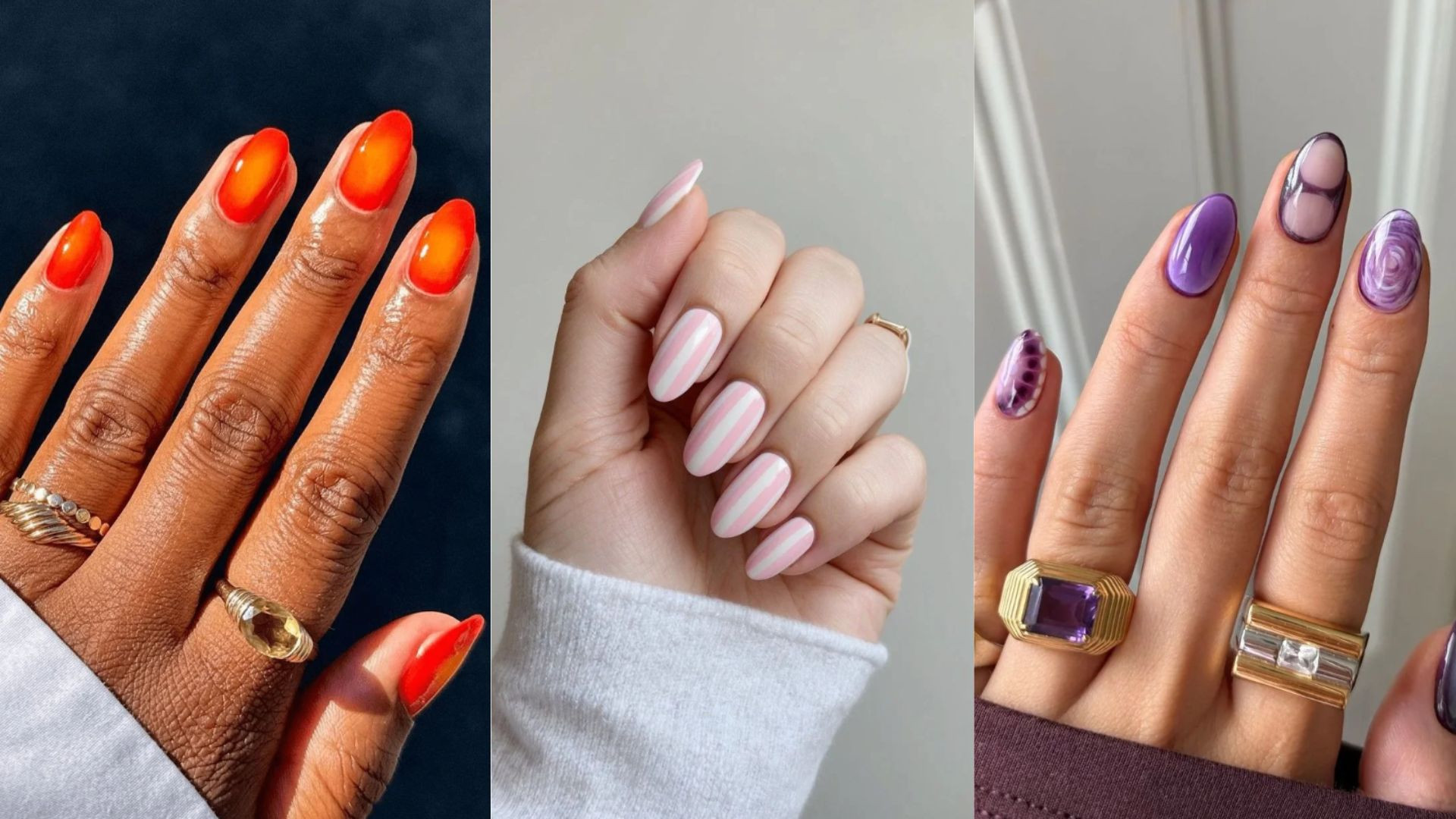 Da francesinha colorida ao mix de tons: inspirações de unhas para sair do neutro
