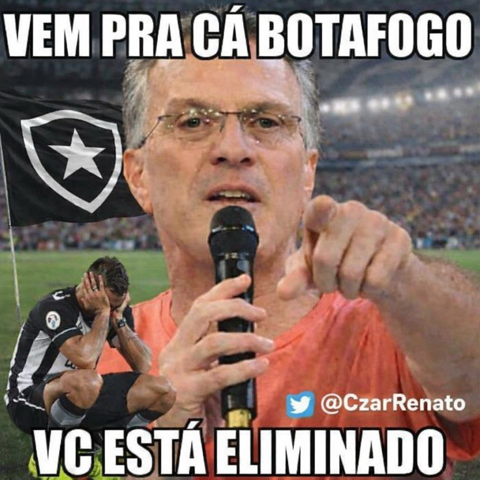 Internautas usam o BBB para zoar o Botafogo - Reprodução