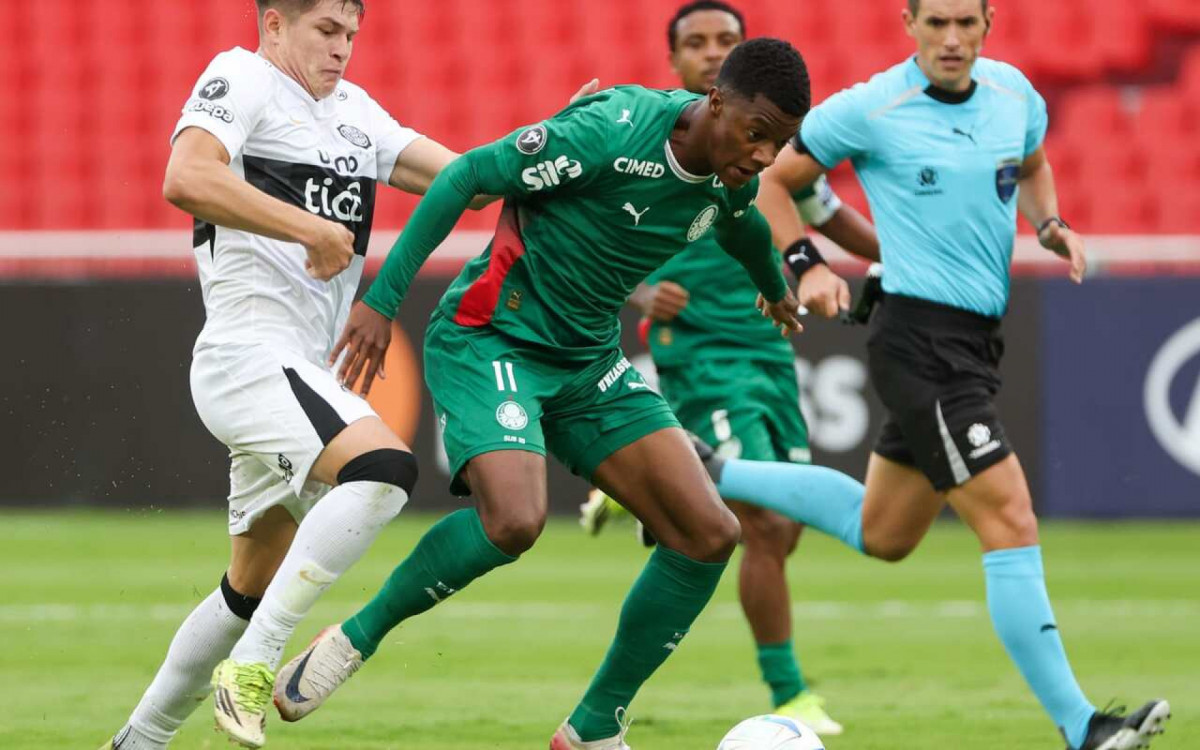 Palmeiras bate Olimpia com gol de p&ecirc;nalti e encaminha vaga na semifinal da Libertadores Sub-20