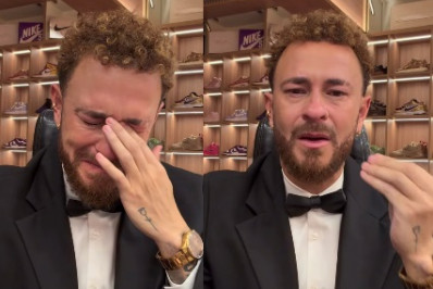 Fred Bruno vai às lágrimas com indicação ao 'Melhores do Ano': 'Já me sinto muito vitorioso'