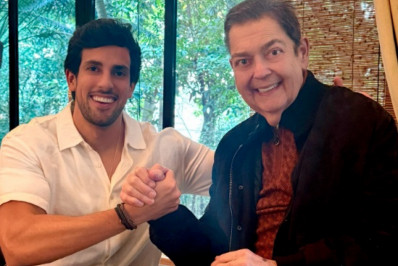 Faustão ganha homenagem do genro: 'Cara fantástico'