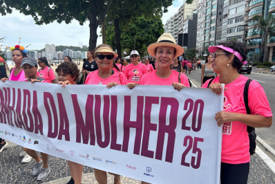 Clínicas oncológicas realizam 3ª Caminhada da Mulher,