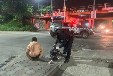Guarda prende homem que estava furtando cabos no Alcântara