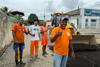 Guapimirim intensifica mutirão de manutenção urbana e limpeza de rios