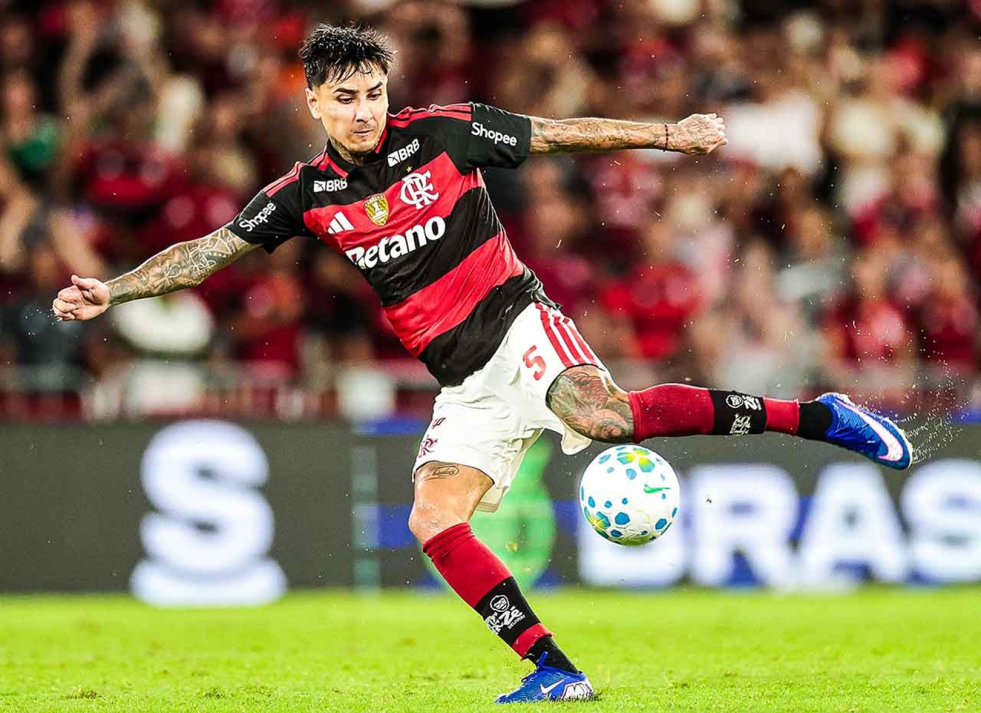 Pulgar, sobre diferen&ccedil;as entre Jardim e Filipe no Flamengo: “Quase tudo igual”