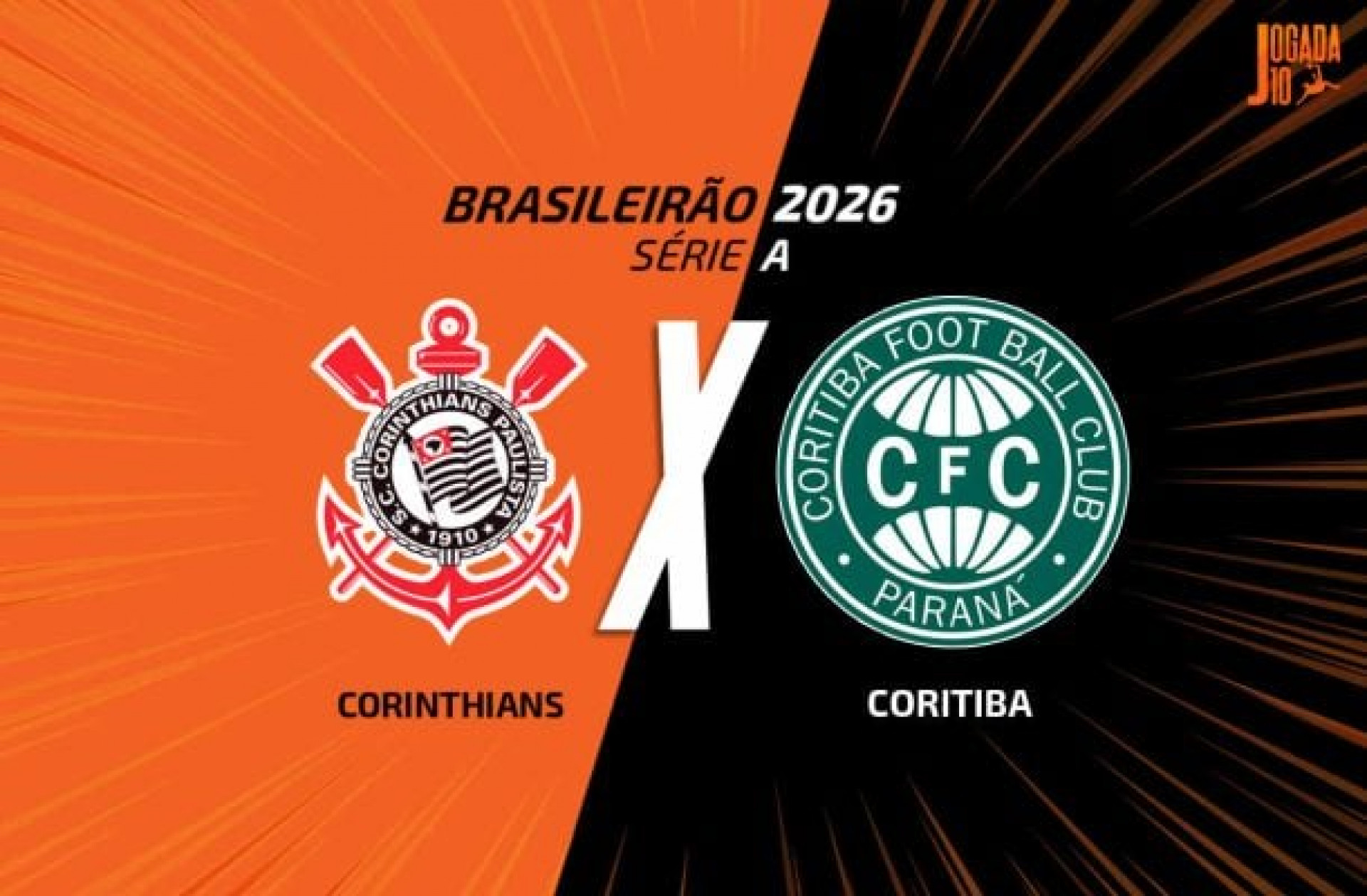 Corinthians x Coritiba, AO VIVO, com a Voz do Esporte, &agrave;s 20h