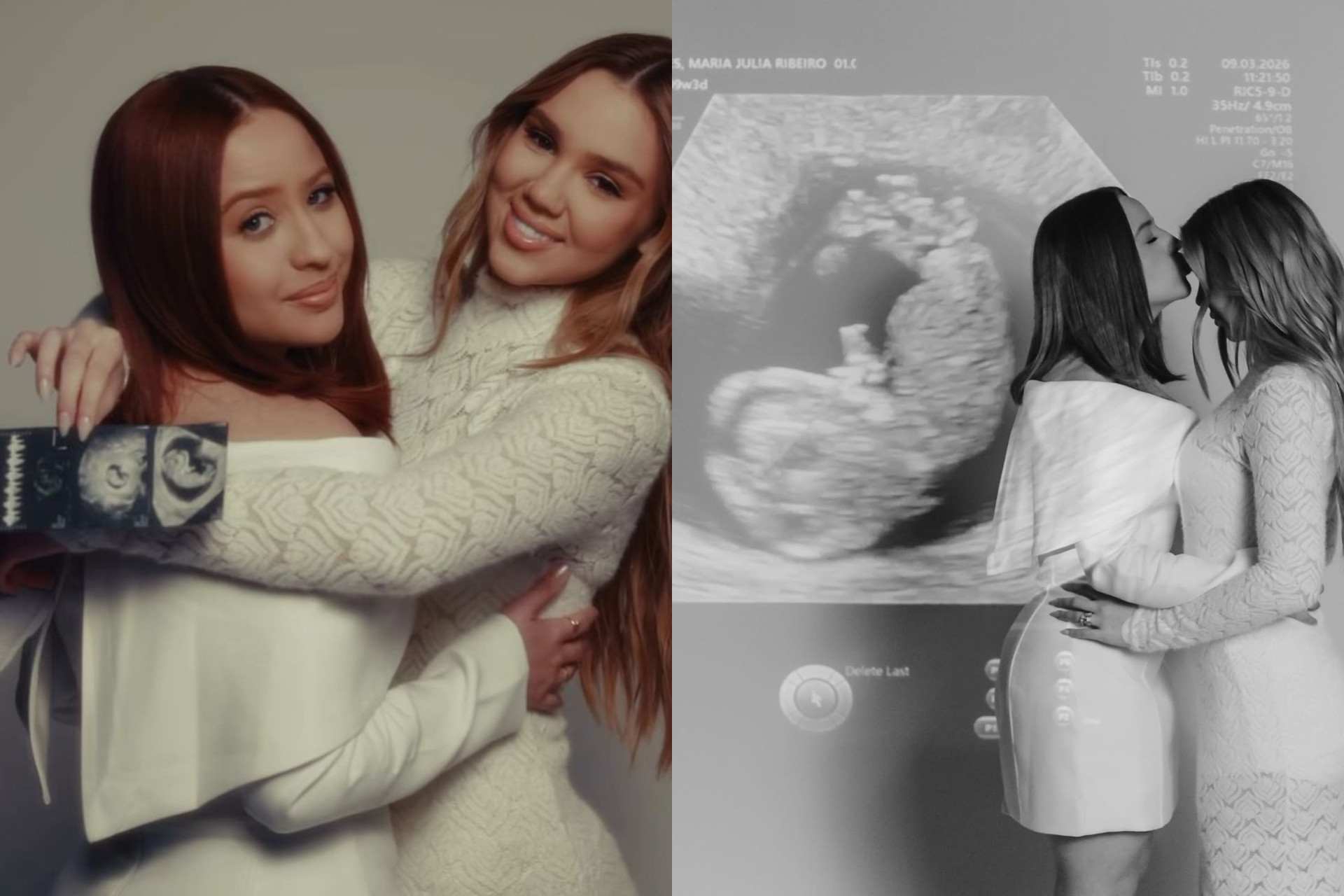 Mari Fernandez anuncia que espera primeiro filho com Julia Ribeiro - Reprodução / Instagram