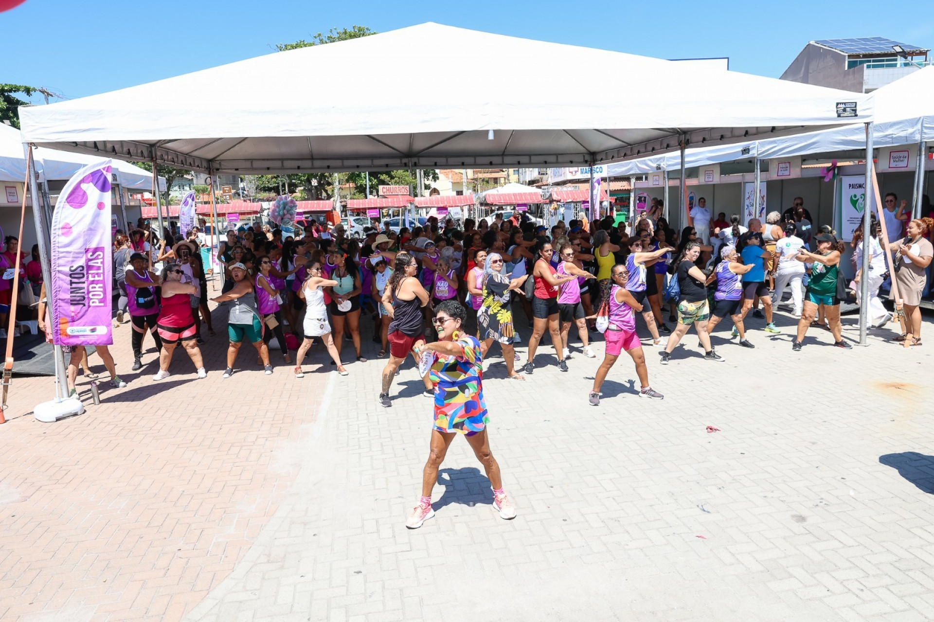 Saquarema celebra o Mês da Mulher com mobilização de serviços e bem-estar na Praça do Canhão - Divulgação/Prefeitura de Saquarema
