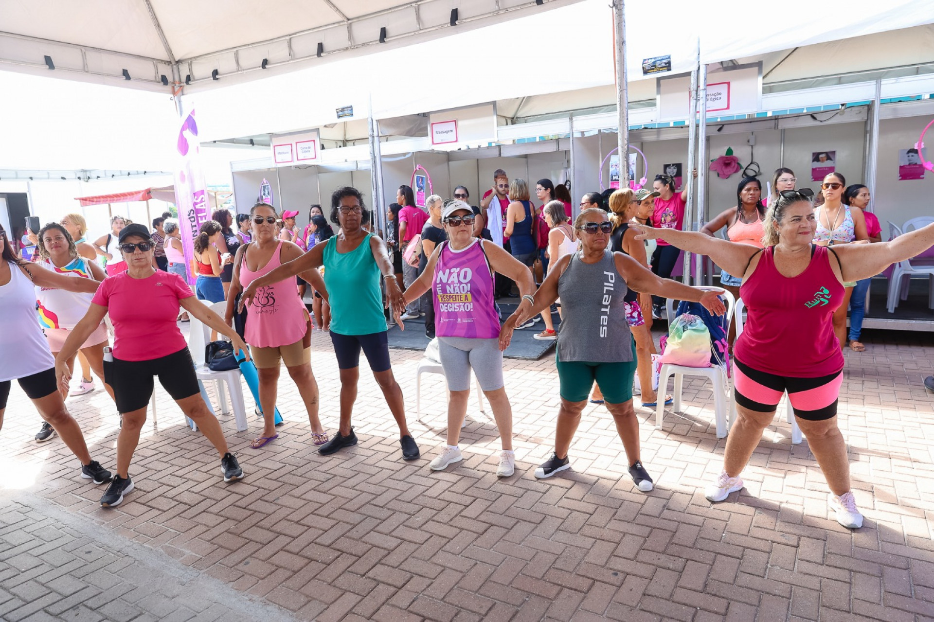 Saquarema celebra o Mês da Mulher com mobilização de serviços e bem-estar na Praça do Canhão - Divulgação/Prefeitura de Saquarema