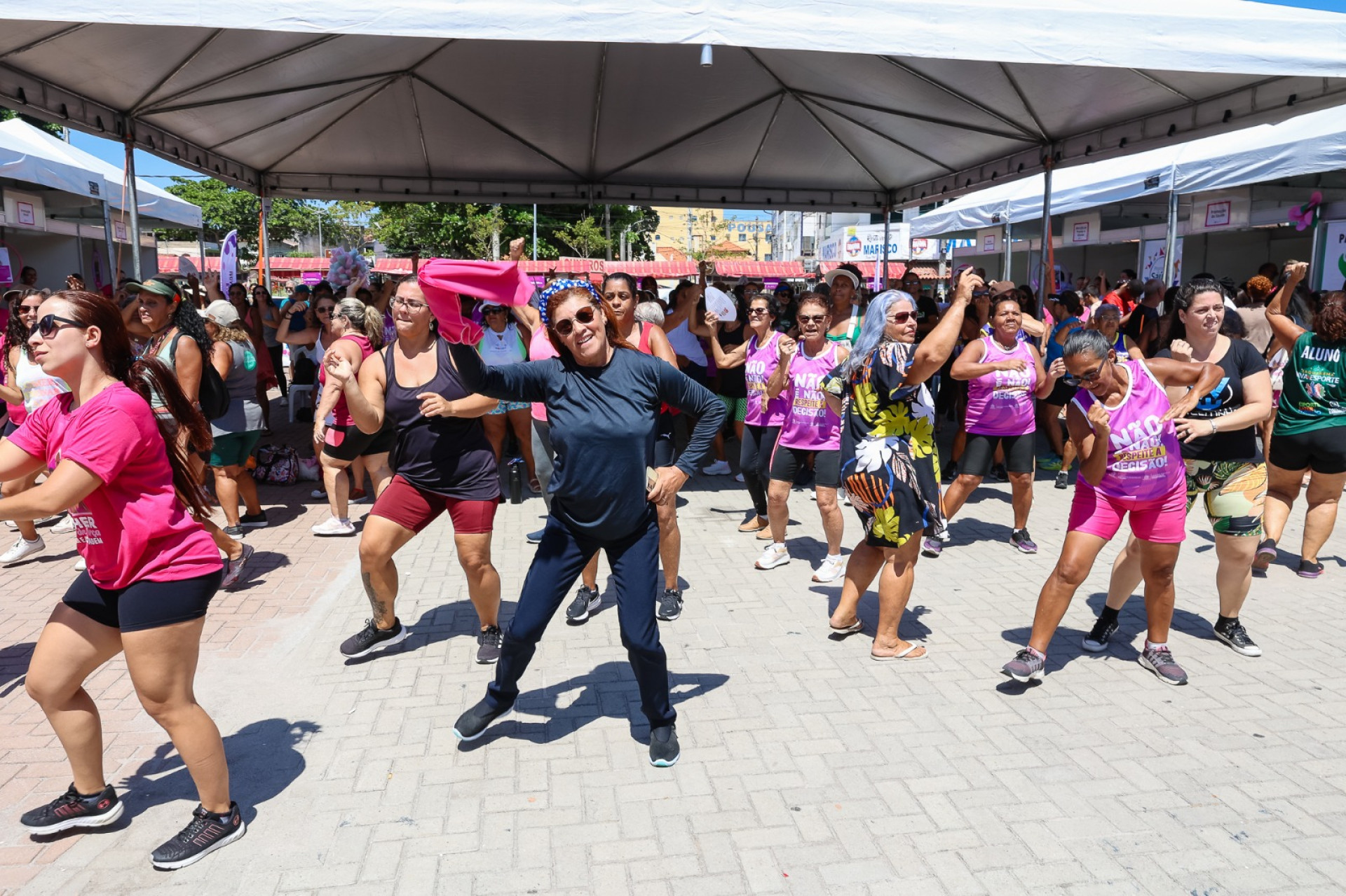 Saquarema celebra o Mês da Mulher com mobilização de serviços e bem-estar na Praça do Canhão - Divulgação/Prefeitura de Saquarema