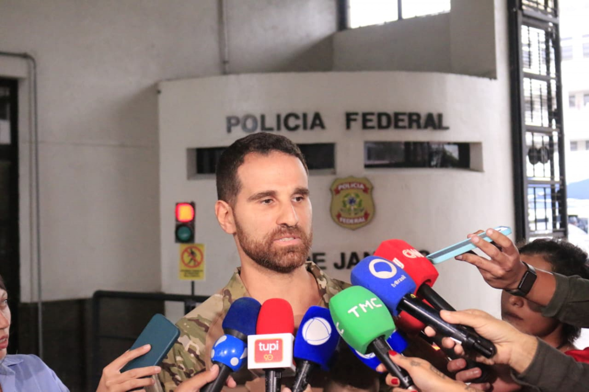 Delegado Samuel Escobar, da Polícia Federal, fala sobre a terceira fase da 'Operação Anomalia' - Carlos Elias / Agência O Dia