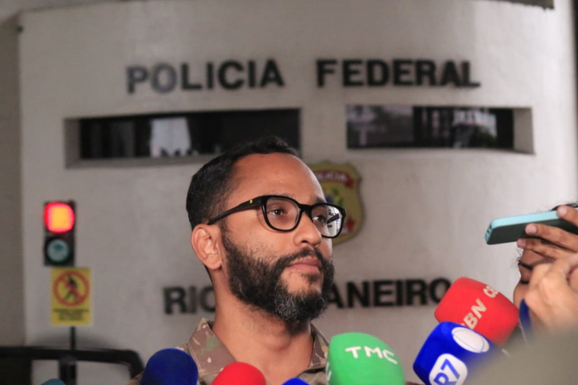 Delegado Geraldo Almeida, da Polícia Federal, fala sobre a terceira fase da 'Operação Anomalia' - Carlos Elias / Agência O Dia