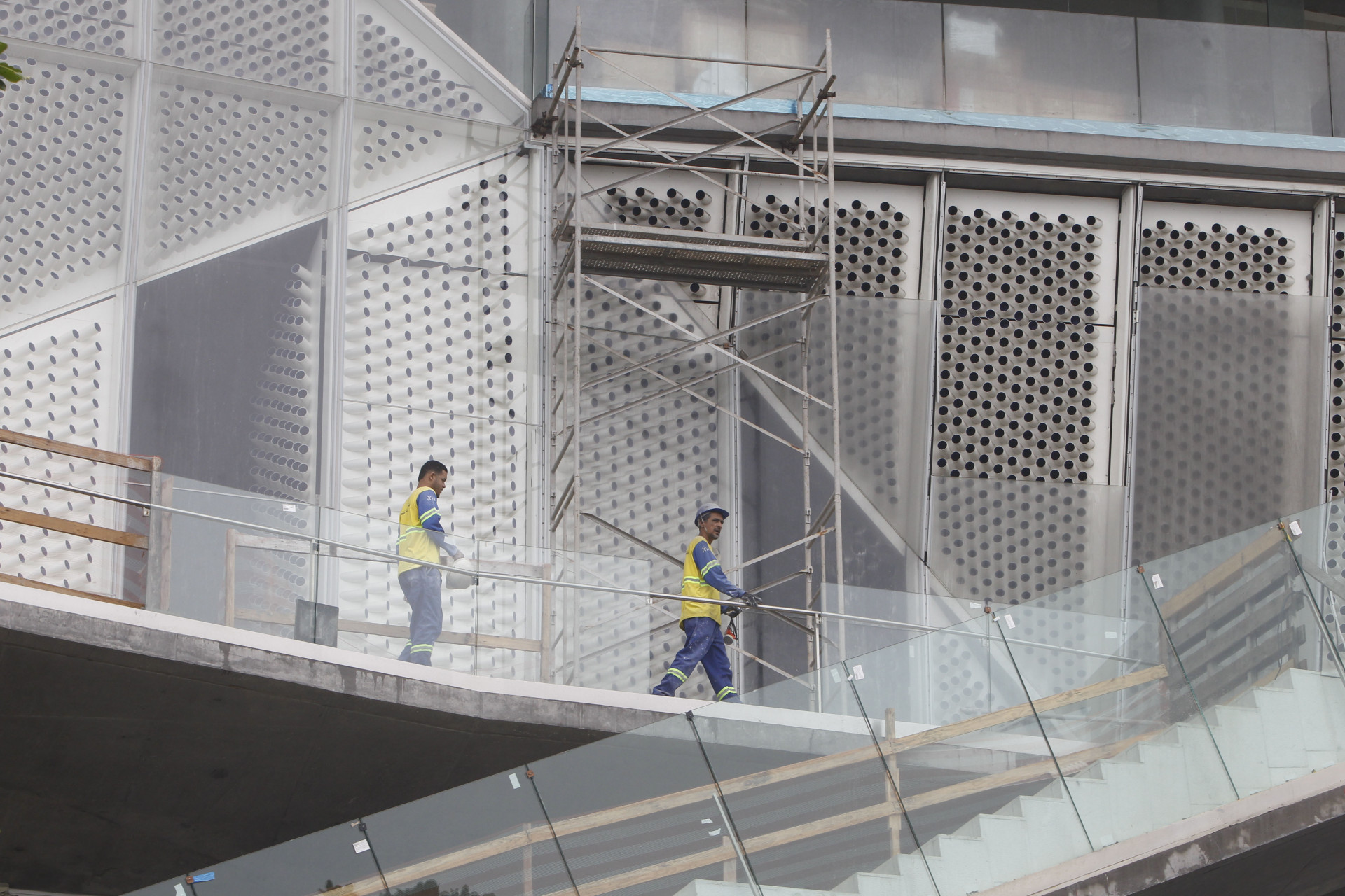 Fim das obras da nova sede do Museu da Imagem e do Som est&aacute; previsto para 26 de mar&ccedil;o - Reginaldo Pimenta/Ag&ecirc;ncia O Dia