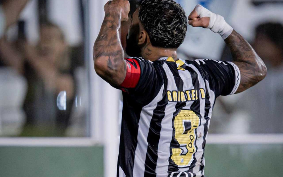 Gabigol assume protagonismo no Santos, na aus&ecirc;ncia de Neymar