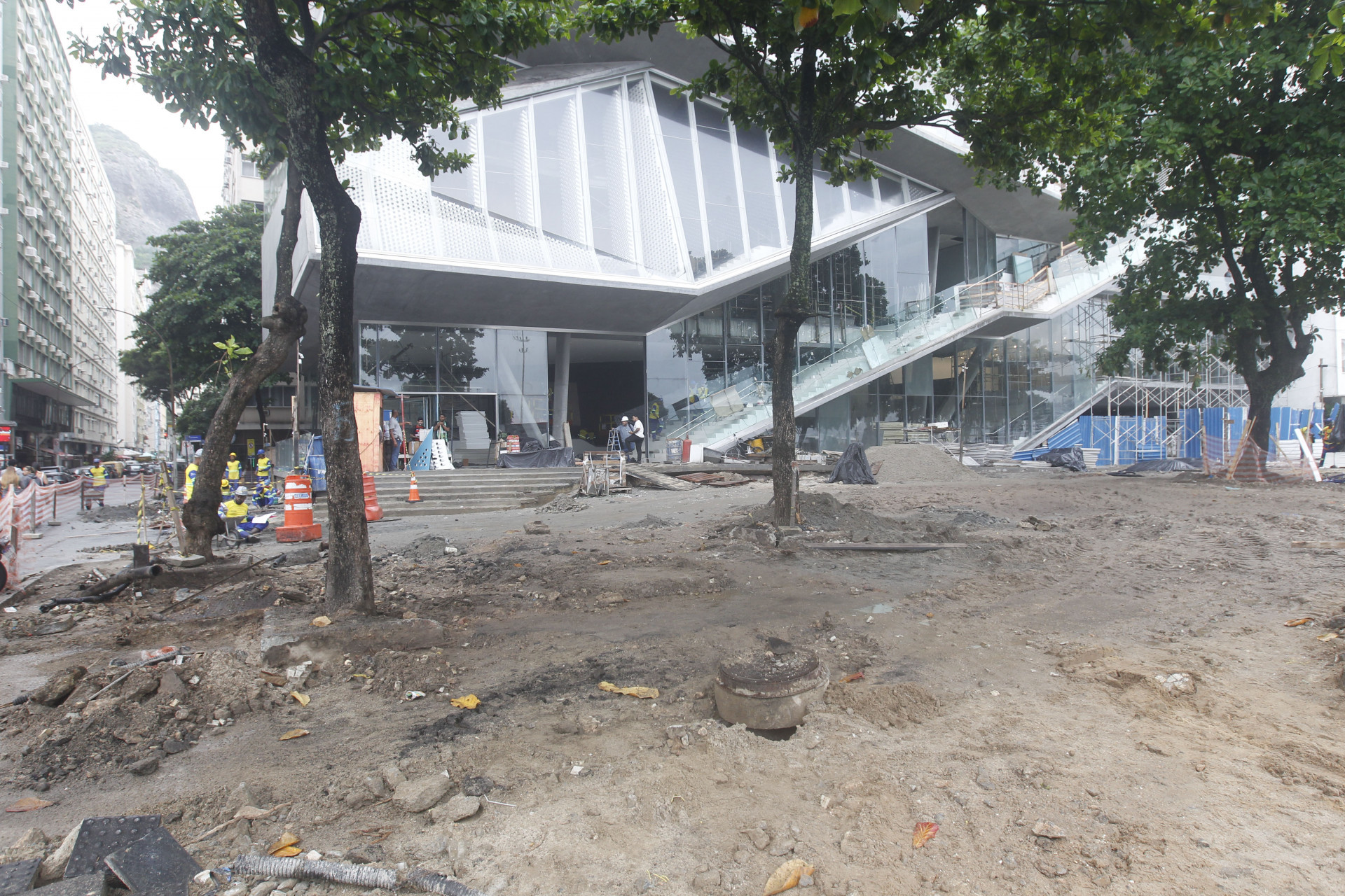 Fim das obras da nova sede do Museu da Imagem e do Som est&aacute; previsto para 26 de mar&ccedil;o - Reginaldo Pimenta/Ag&ecirc;ncia O Dia