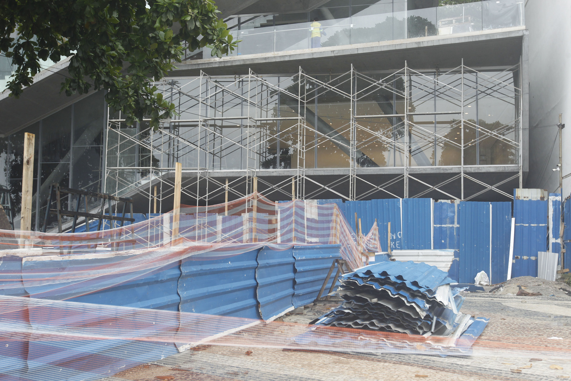 Fim das obras da nova sede do Museu da Imagem e do Som est&aacute; previsto para 26 de mar&ccedil;o - Reginaldo Pimenta/Ag&ecirc;ncia O Dia