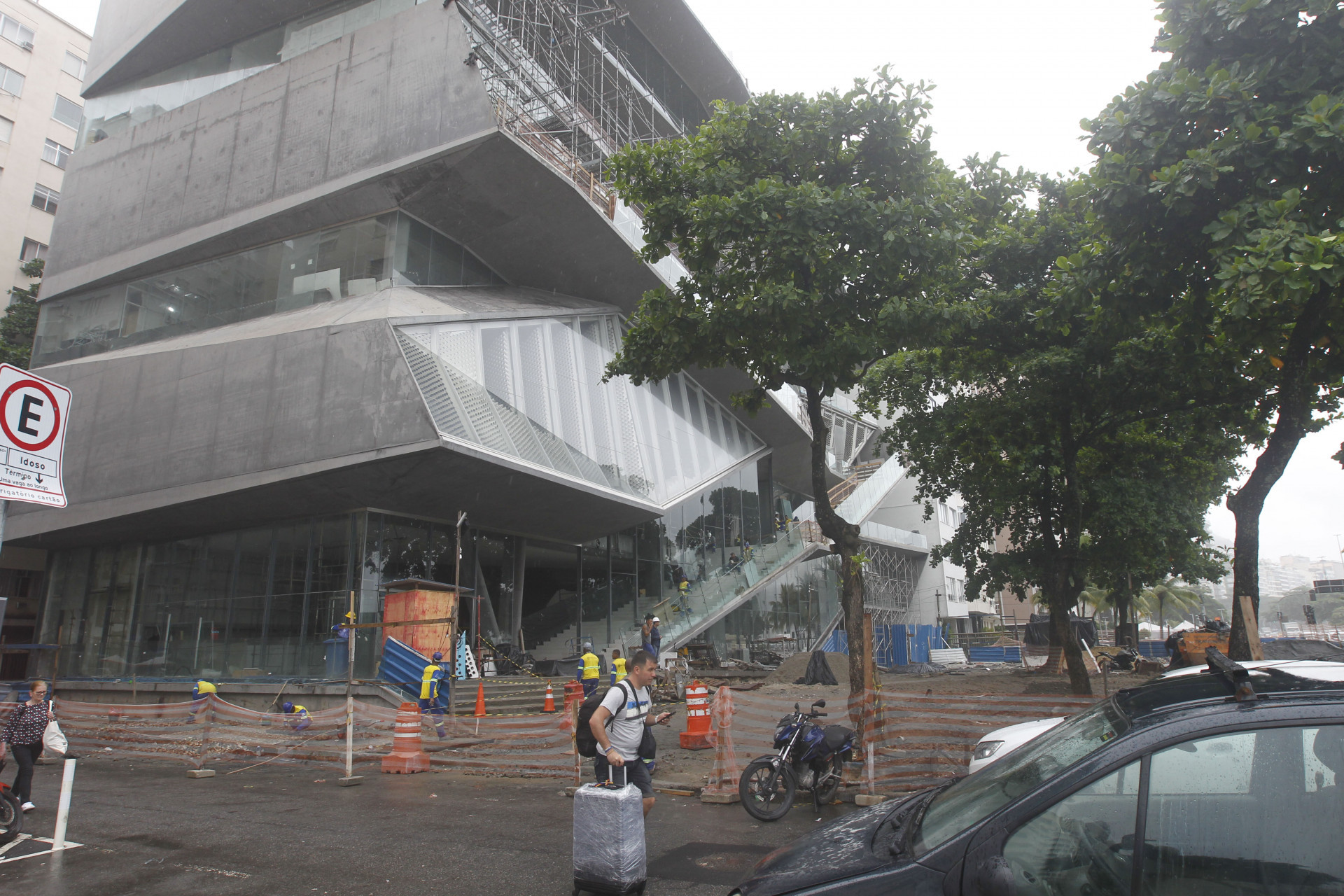 Fim das obras da nova sede do Museu da Imagem e do Som est&aacute; previsto para 26 de mar&ccedil;o - Reginaldo Pimenta/Ag&ecirc;ncia O Dia