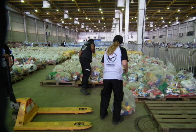 Voluntários do Padrão Águias de Teresópolis auxiliam na crise pós desastre em Minas