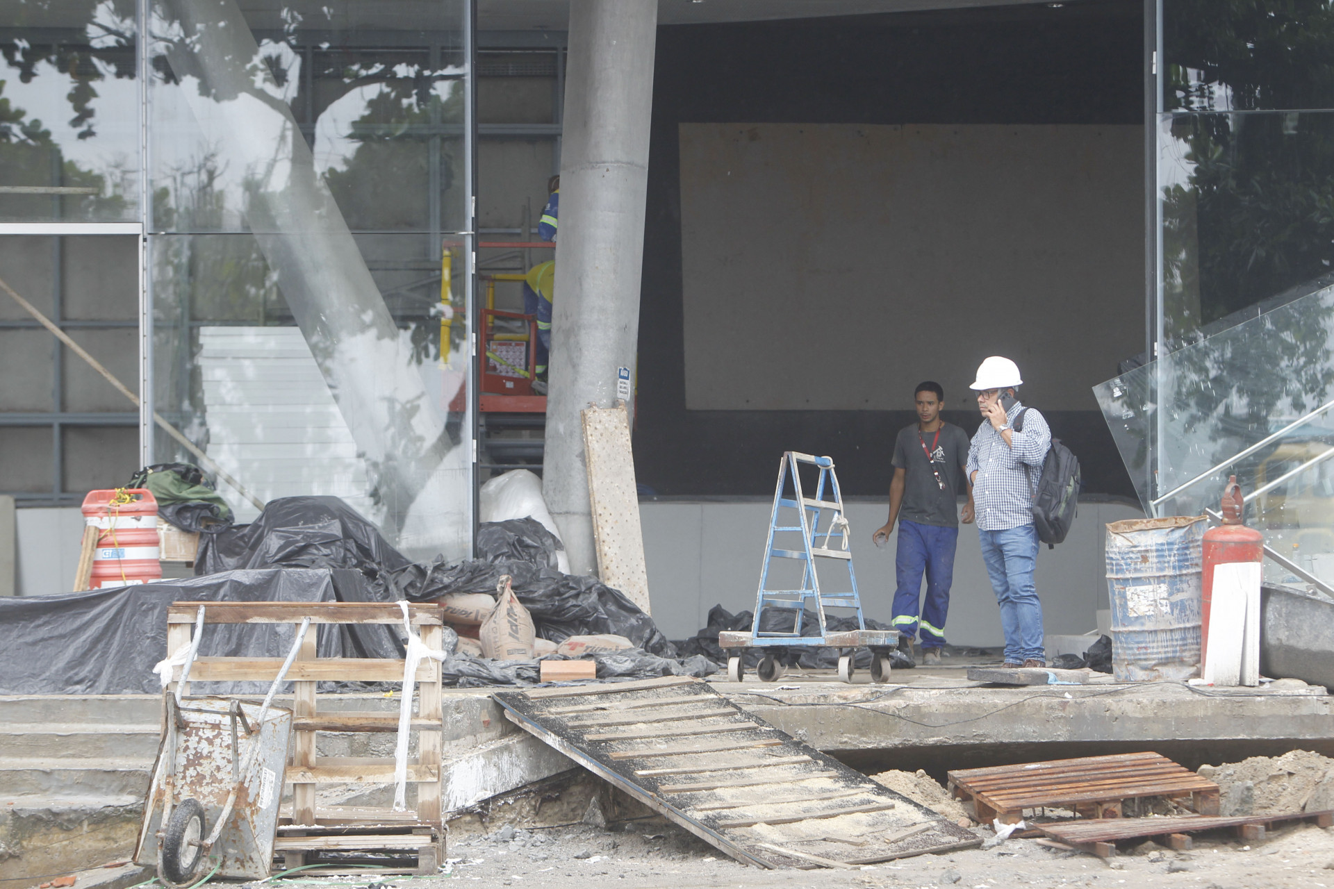 Fim das obras da nova sede do Museu da Imagem e do Som est&aacute; previsto para 26 de mar&ccedil;o - Reginaldo Pimenta/Ag&ecirc;ncia O Dia