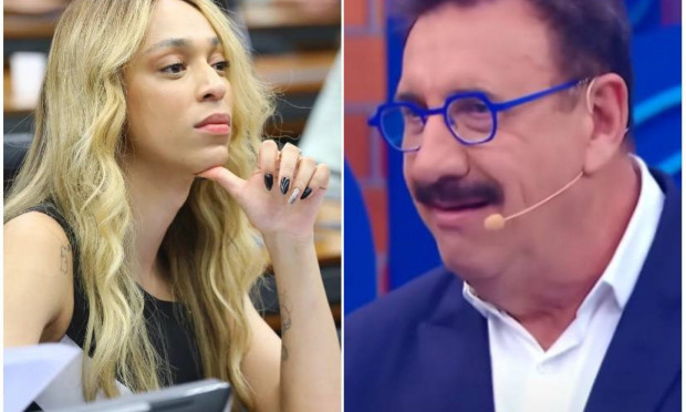 Erika Hilton processa Ratinho por transfobia e pede indenização de R$ 10 milhões