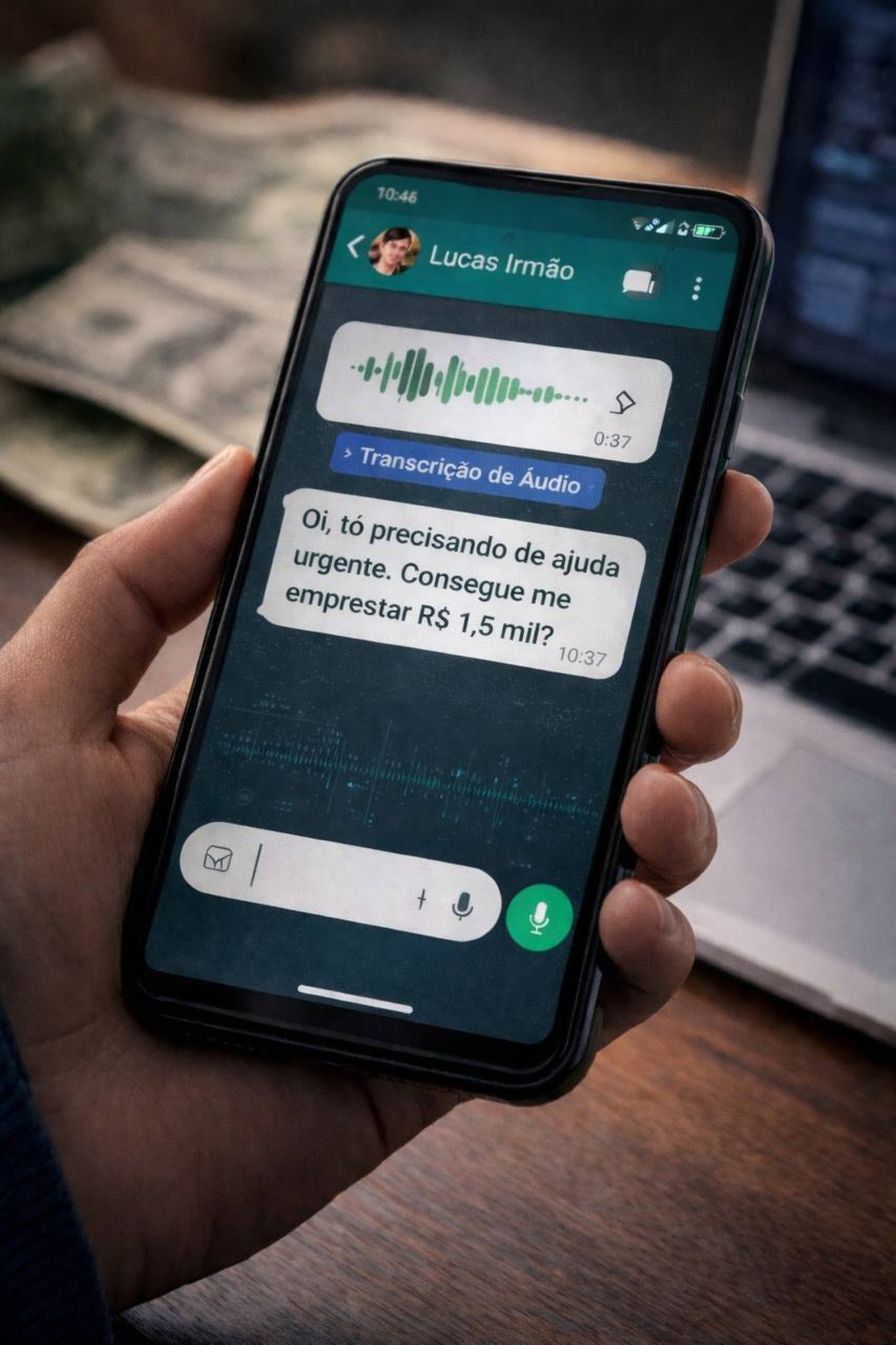 Deepfakes s&atilde;o usados para aplicar golpes com IA no WhatsApp - Reprodu&ccedil;&atilde;o/ internet