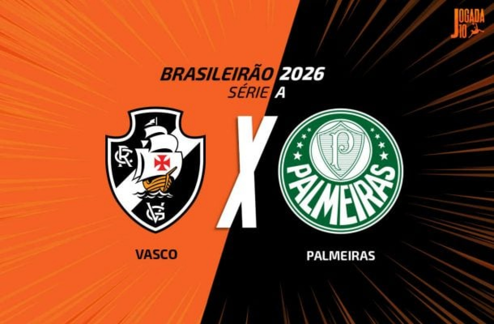 Vasco x Palmeiras, AO VIVO, com a Voz do Esporte, &agrave;s 18h