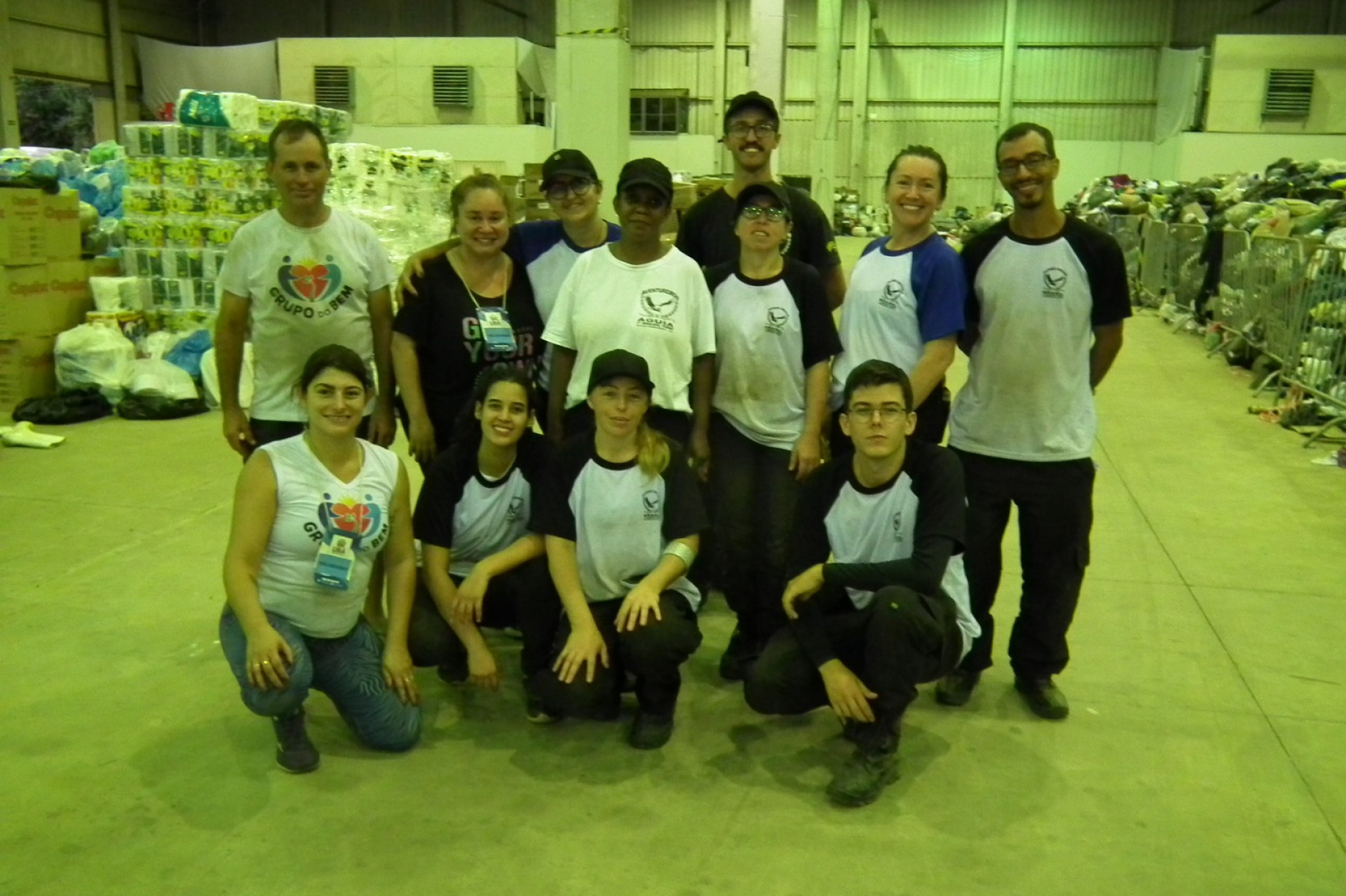 Equipe de expedicionários voluntários - Divulgação