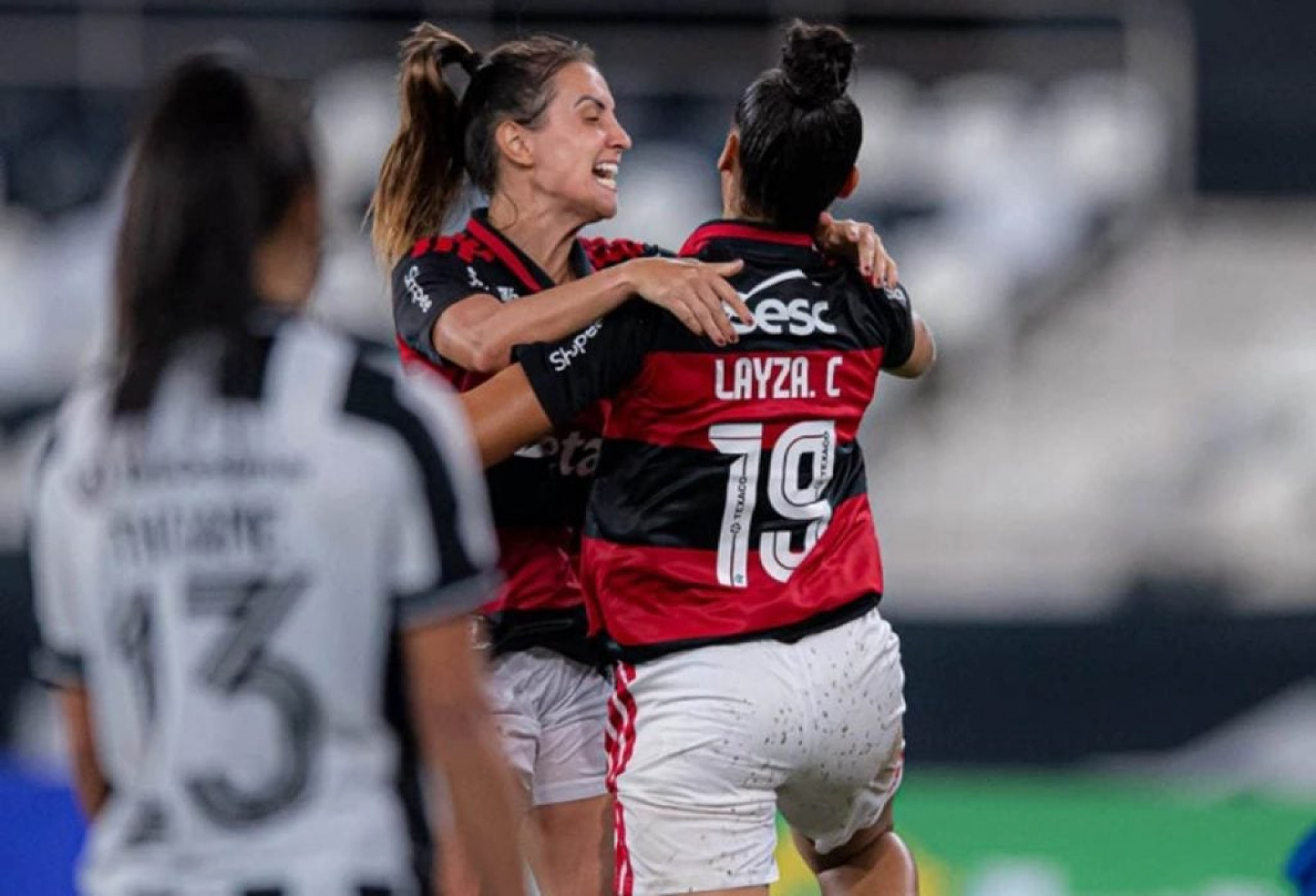 Botafogo e Flamengo empatam pelo Brasileir&atilde;o Feminino