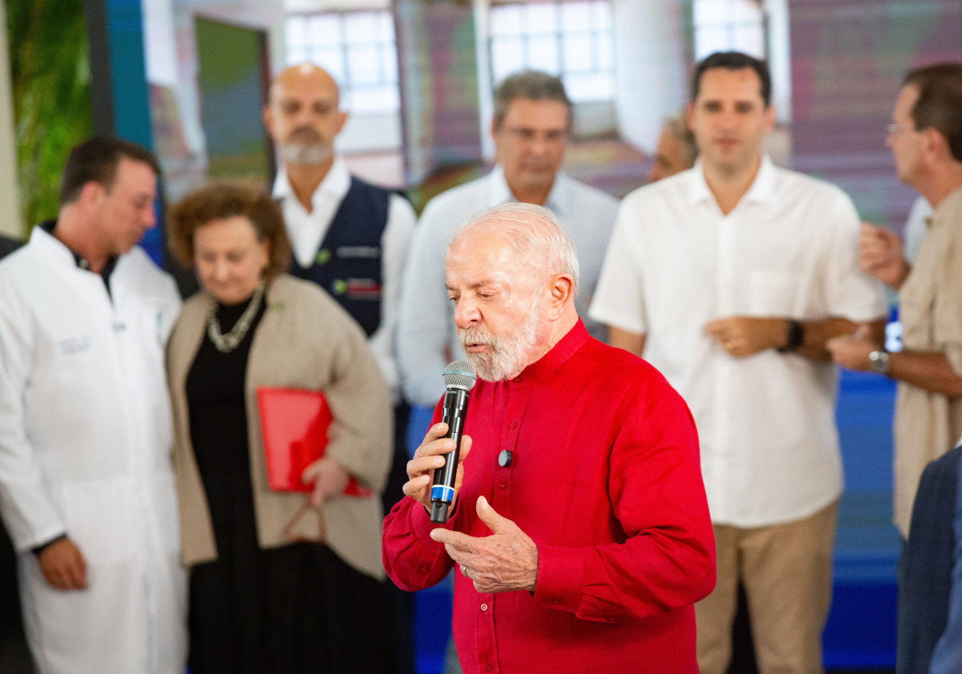 Lula participa de inaugura&ccedil;&atilde;o do centro de trauma do Hospital do Andara&iacute; - &Eacute;rica Martin/Ag&ecirc;ncia O Dia