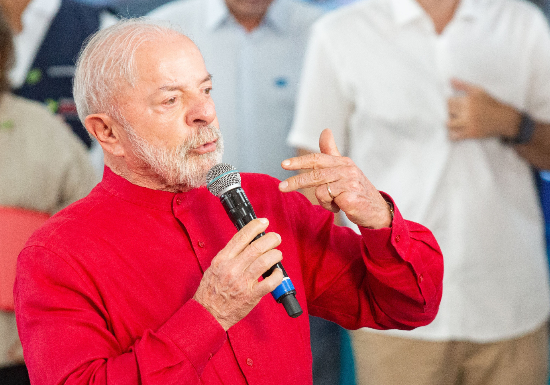 Lula participa de inaugura&ccedil;&atilde;o do centro de trauma do Hospital do Andara&iacute; - &Eacute;rica Martin/Ag&ecirc;ncia O Dia