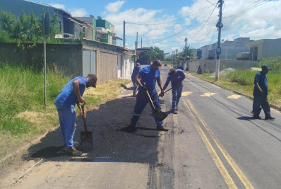 Macaé acelera operação tapa-buracos após trégua das chuvas