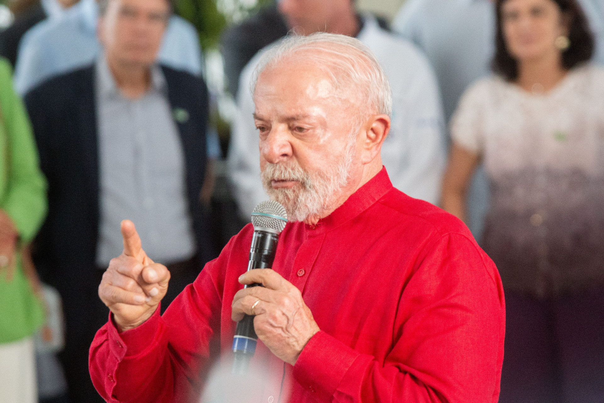 Lula participa de inaugura&ccedil;&atilde;o do centro de trauma do Hospital do Andara&iacute; - &Eacute;rica Martin/Ag&ecirc;ncia O Dia
