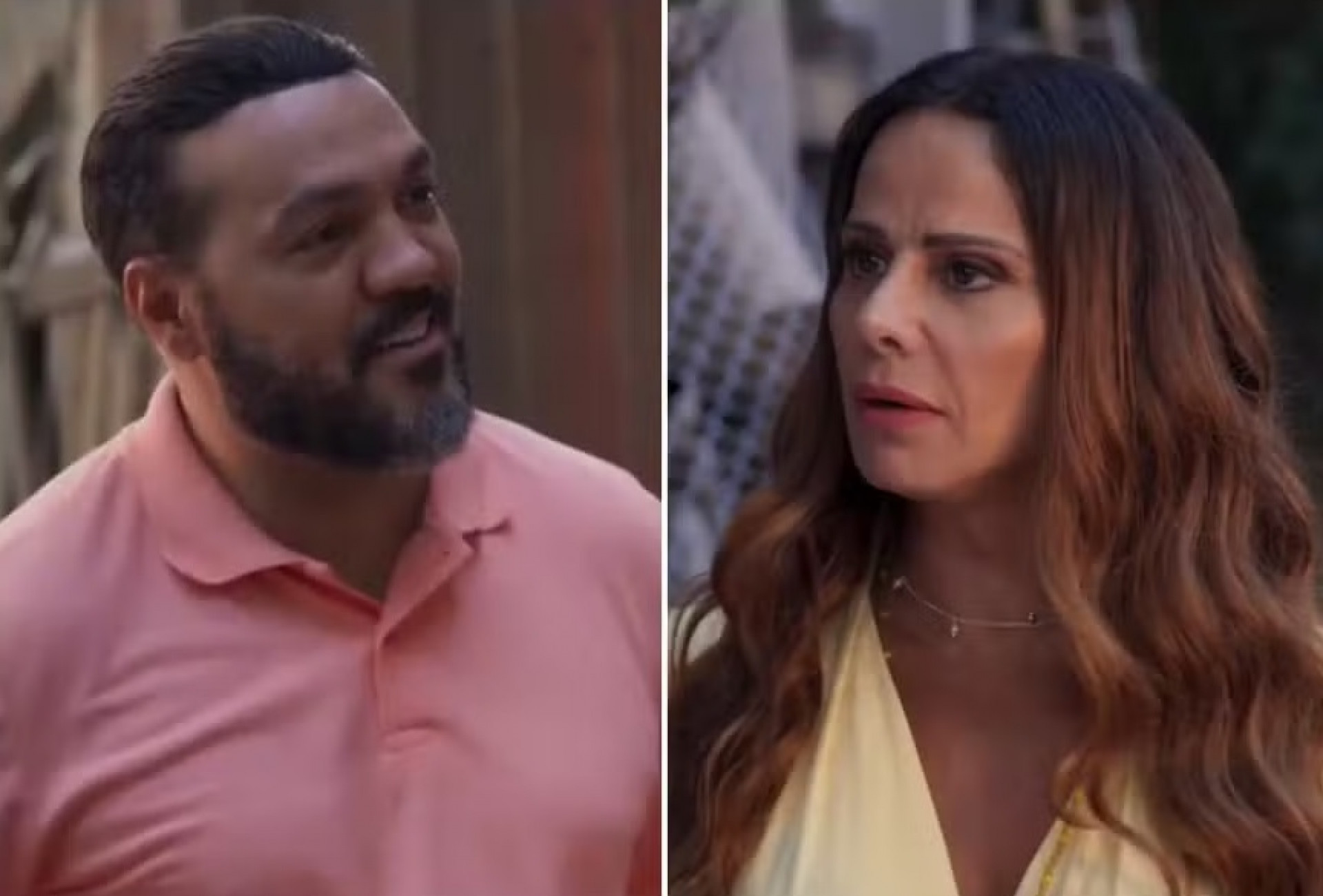 Belo e Viviane Araujo em cena de 'Três Graças' - Reprodução Instagram