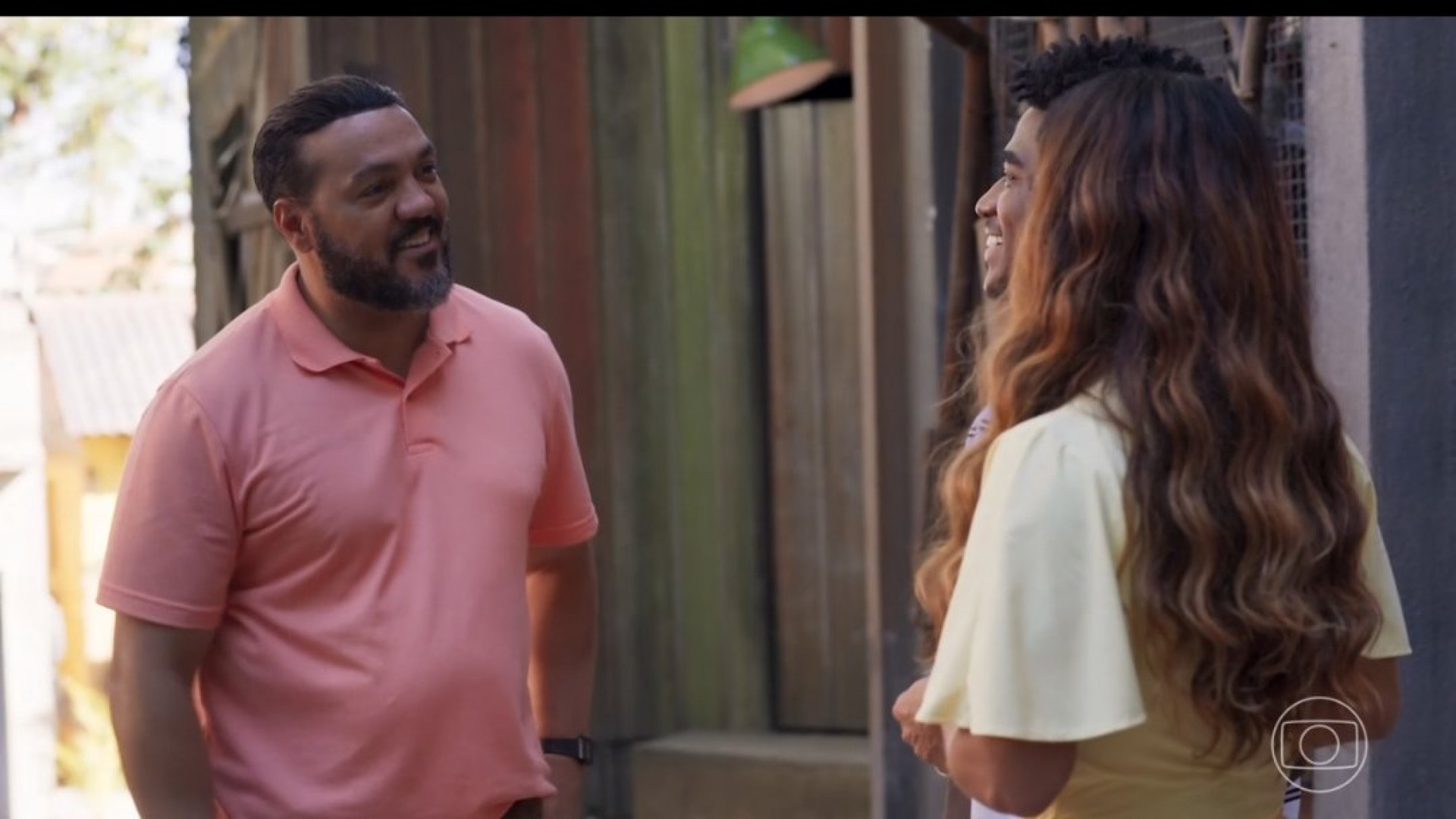 Belo e Viviane em cena de 'Três Graças' - Reprodução TV Globo