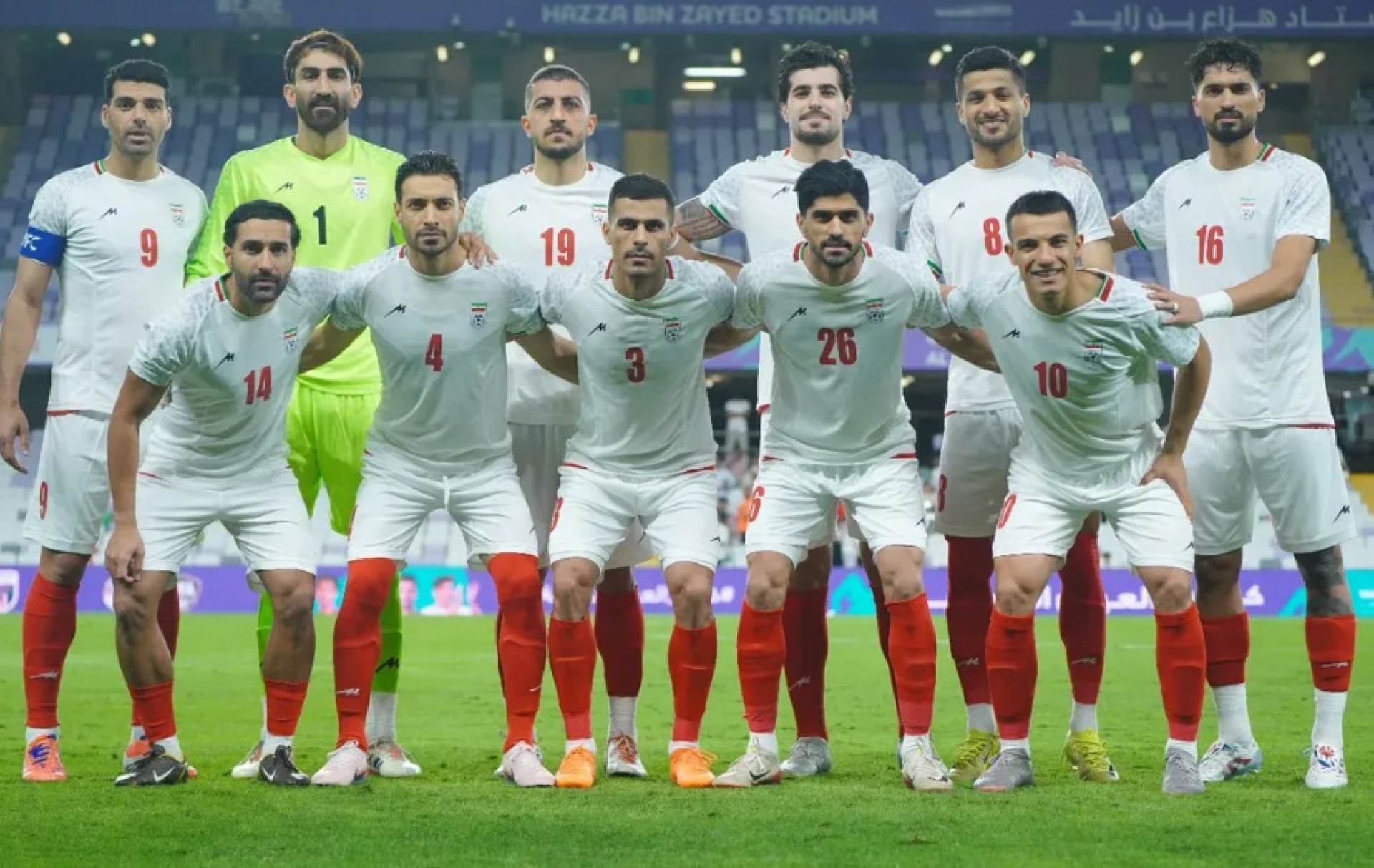 Seleção iraniana de futebol, em partida de novembro de 2025 - Reprodução / Instagram
