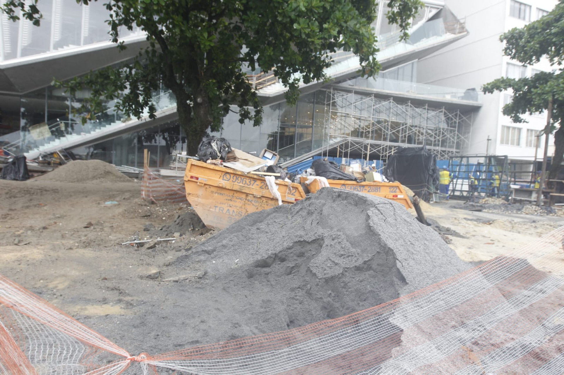 Fim das obras da nova sede do Museu da Imagem e do Som está previsto para 26 de março - Reginaldo Pimenta / Agência O Dia