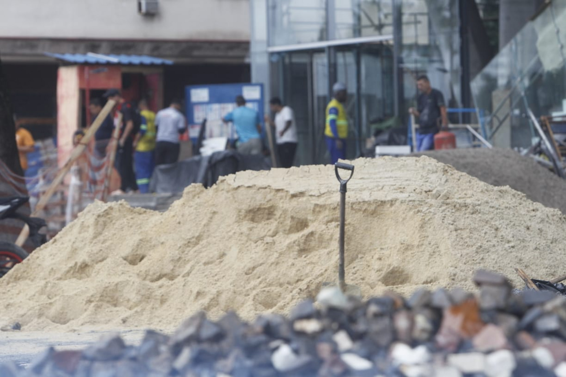 Fim das obras da nova sede do Museu da Imagem e do Som está previsto para 26 de março - Reginaldo Pimenta / Agência O Dia