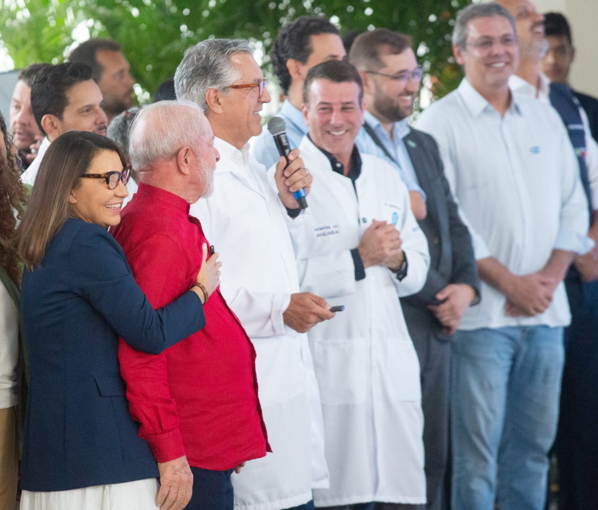 Lula e Paes participam de inauguração do centro de trauma do Hospital do Andaraí - Érica Martins/Agência O DIA