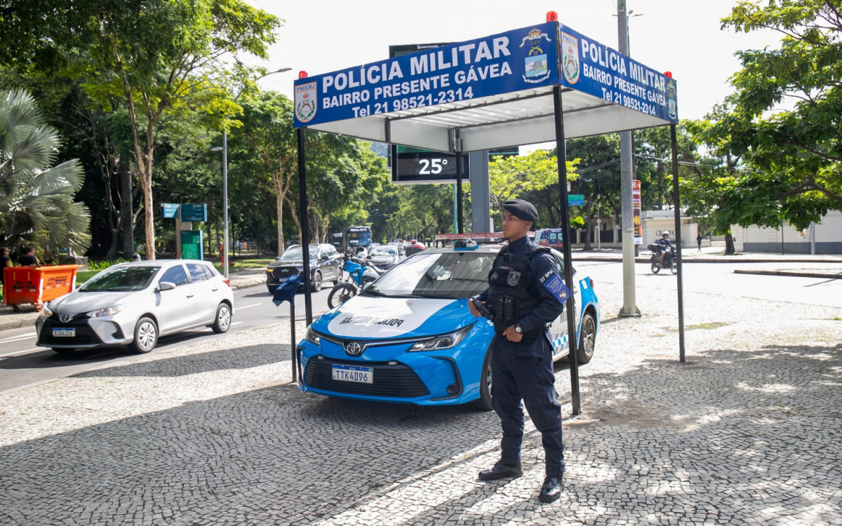 Base do Gávea Presente fica na Praça Santos Dumont